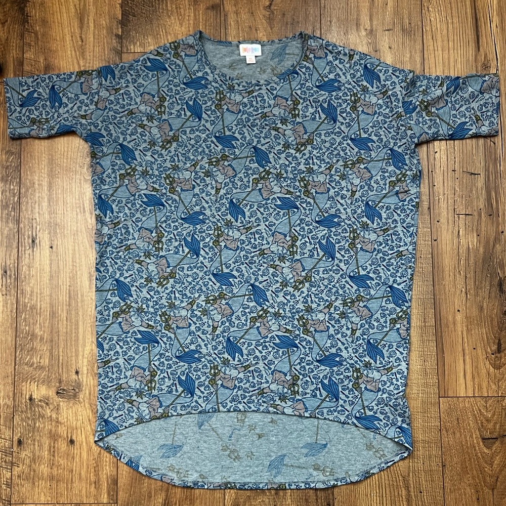 Lularoe Disney Irma King Triton Mermaid | XS | NWOT